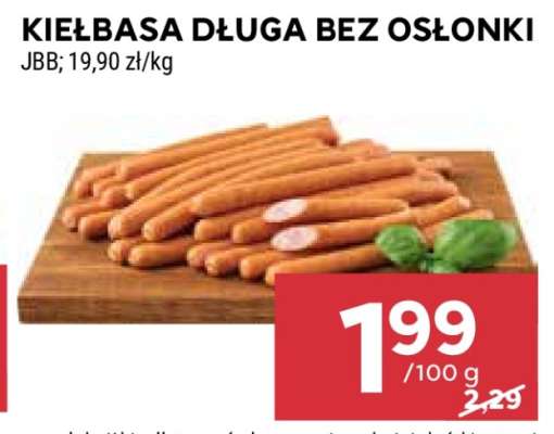 Kiełbasa długa bez osłonki