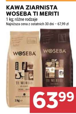 Kawa Ziarnista Woseba Ti Meriti