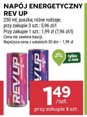 NAPÓJ ENERGETYCZNY REV UP