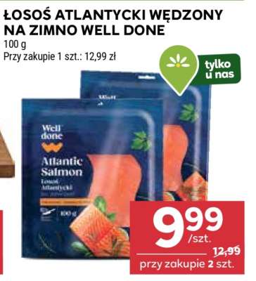 Łosoś atlantycki wędzony na zimno Well Done
