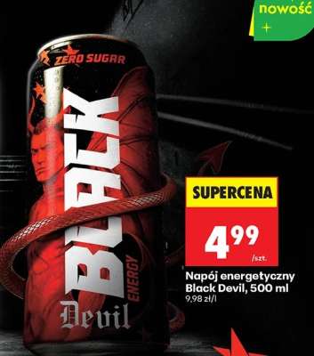 Napój energetyczny Black Devil, 500 ml