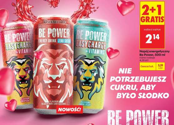 Napój energetyczny Be Power, 500 ml
