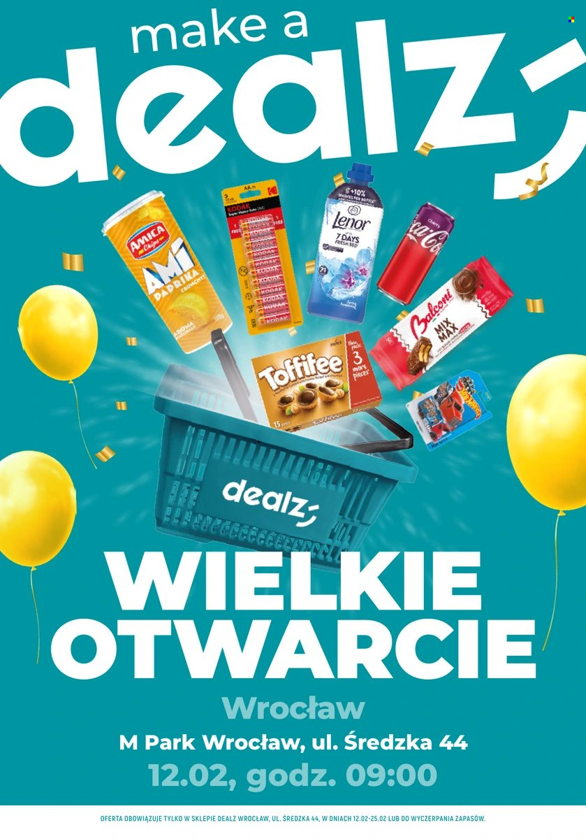 Gazetka Dealz - 12.02.2026 - 25.02.2026. Strona 1