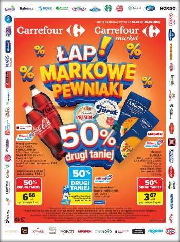 Gazetka Carrefour - 16.02.2026 - 28.02.2026.