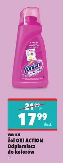 VANISH Żel OXI ACTION Odplamiacz do kolorów