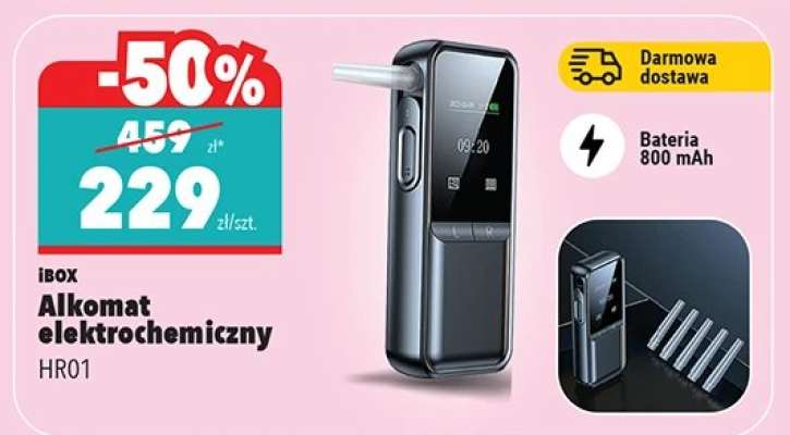 iBOX Alkomat elektrochemiczny HR01