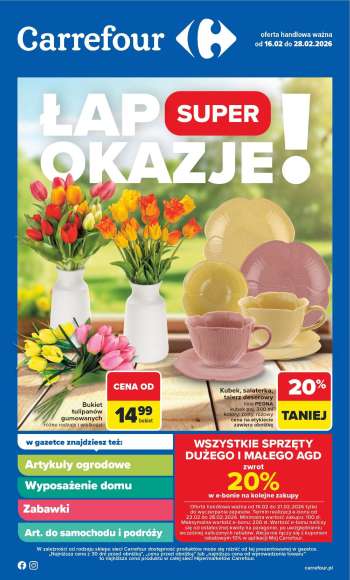 Gazetka Carrefour - 16.02.2026 - 28.02.2026.