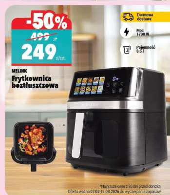 MELINK Frytkownica beztłuszczowa