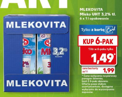 MLEKOVITA Mleko UHT 3,2% tł.