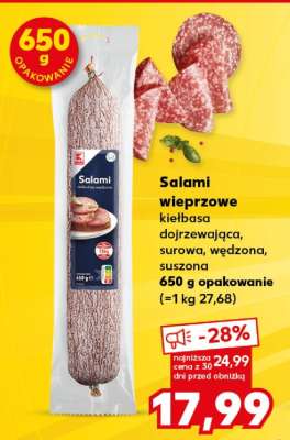 Salami wieprzowe