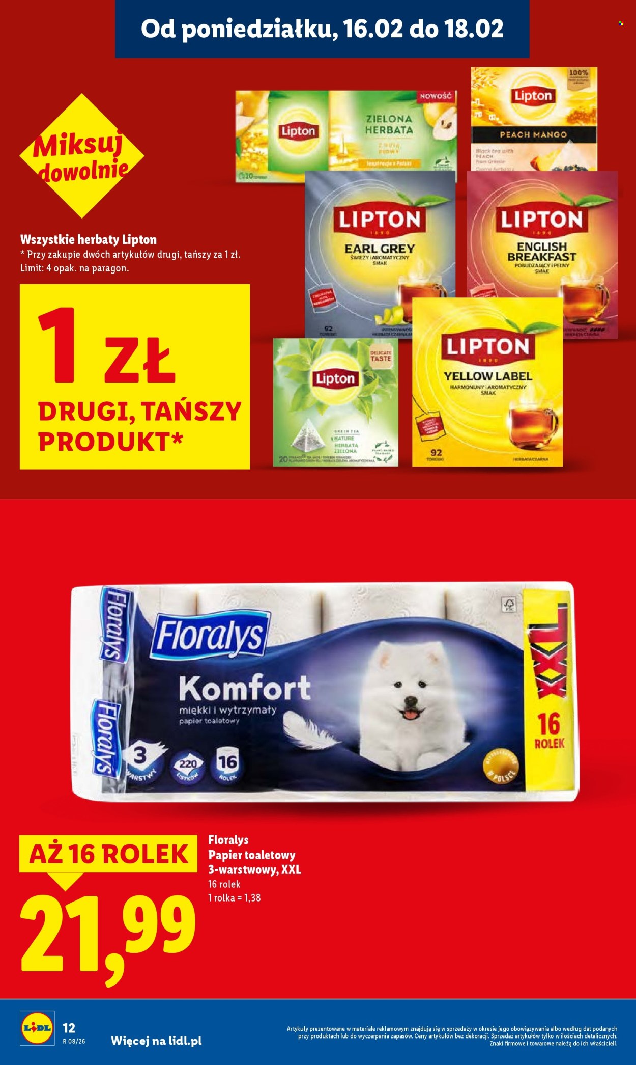 Gazetka Lidl - 16.02.2026 - 18.02.2026. Strona 12
