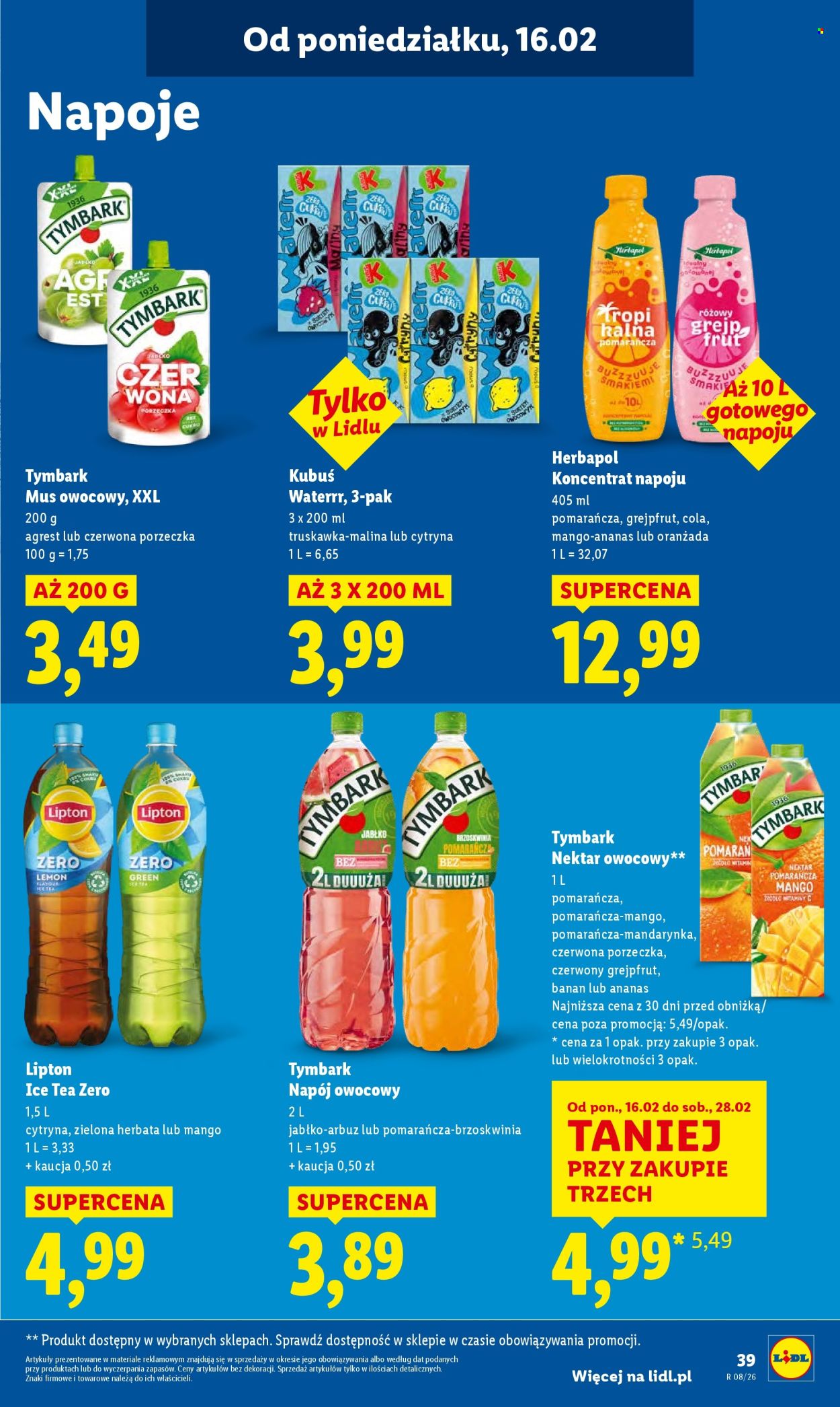 Gazetka Lidl - 16.02.2026 - 18.02.2026. Strona 39