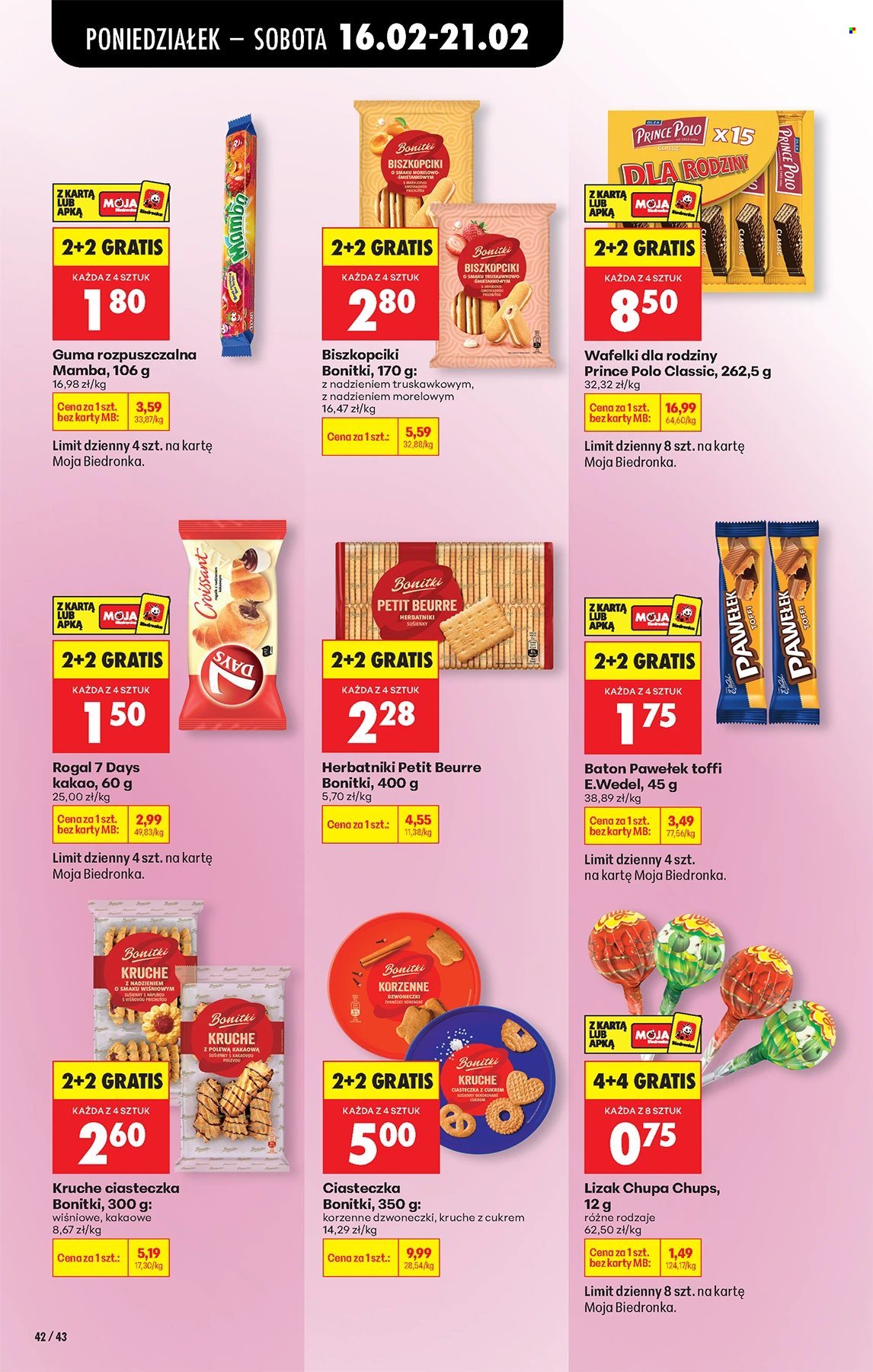 Gazetka Biedronka - 16.02.2026 - 21.02.2026. Strona 42