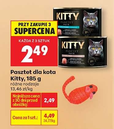 Pasztet dla kota Kitty, 185 g
