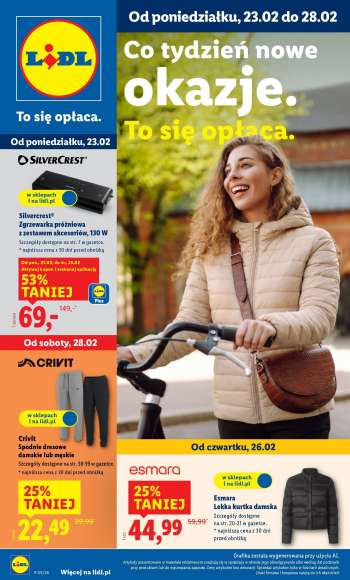 Gazetka Lidl - 23.02.2026 - 28.02.2026.