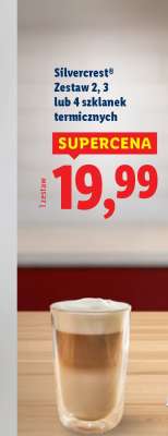 Silvercrest Zestaw 2, 3 lub 4 szklanek termicznych