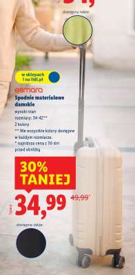 Spodnie materiałowe damskie