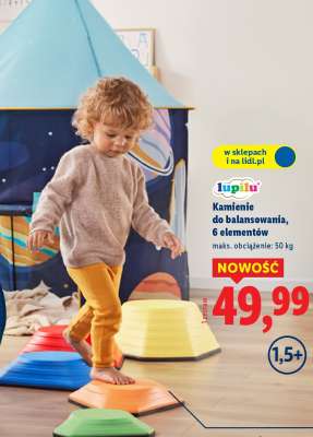 Kamienie do balansowania, 6 elementów