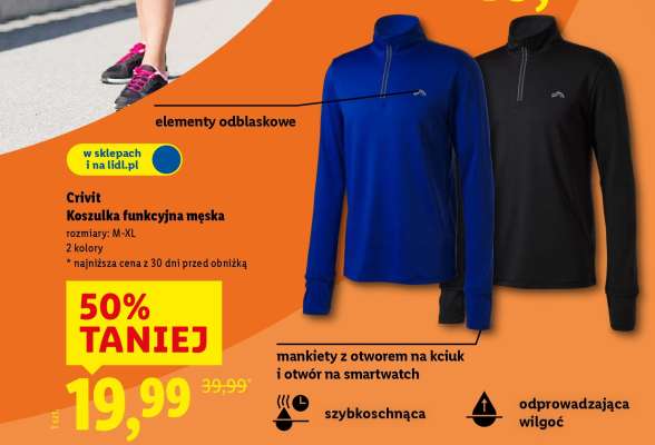 CRIVIT Koszulka funkcyjna męska