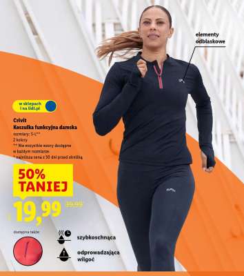 Crivit Koszulka funkcyjna damska