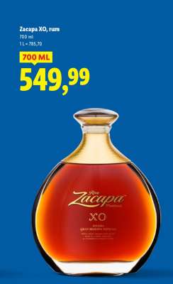 Zacapa XO, rum