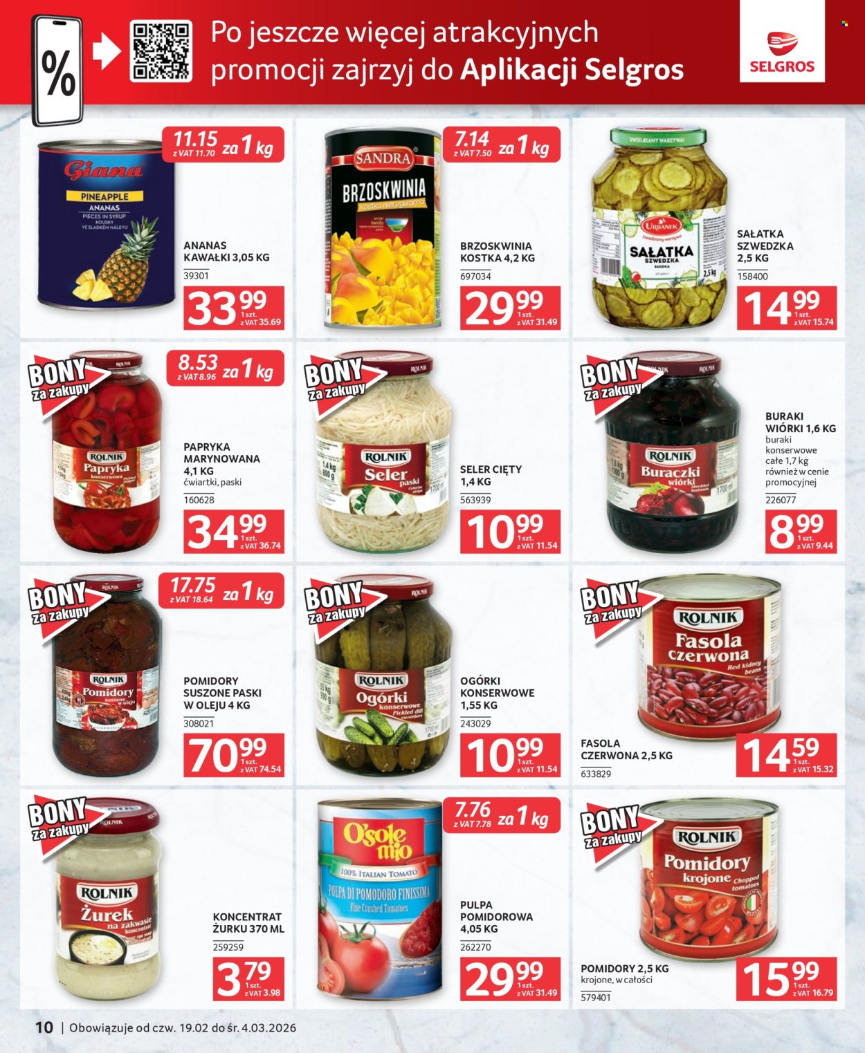 Gazetka Selgros - 19.02.2026 - 4.03.2026. Strona 10