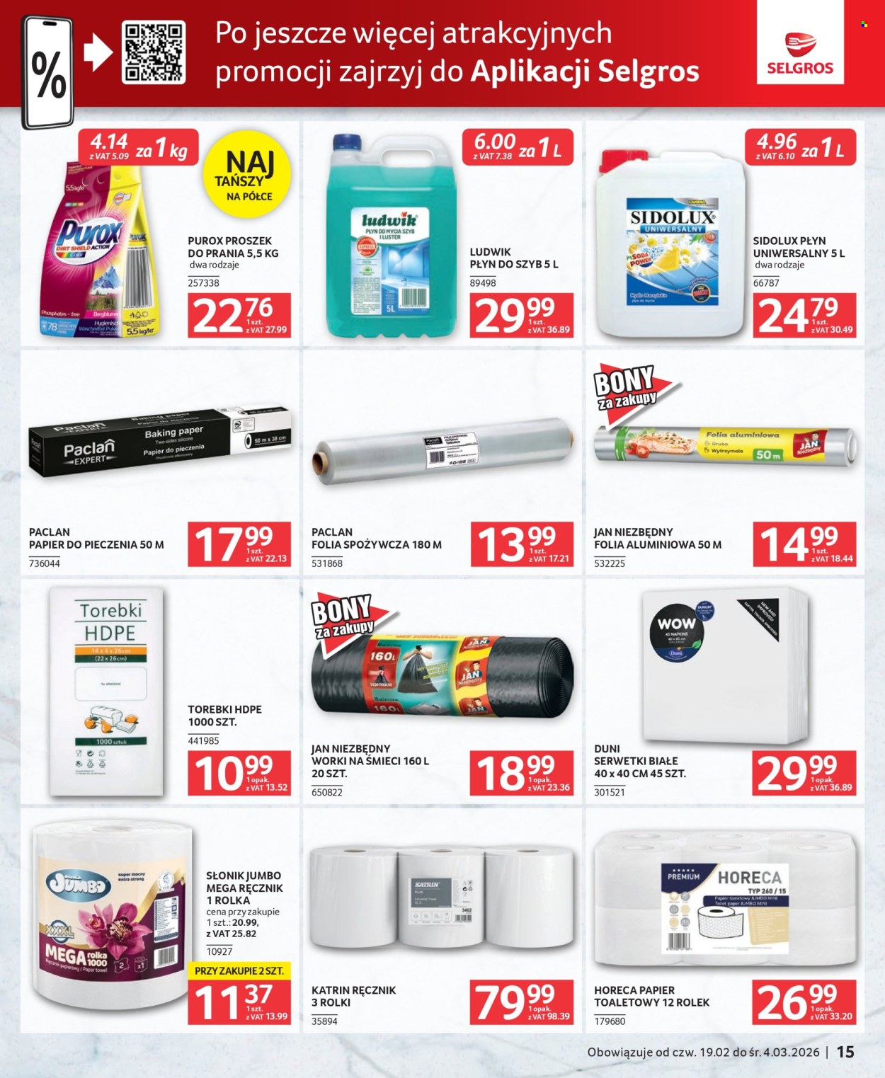 Gazetka Selgros - 19.02.2026 - 4.03.2026. Strona 15