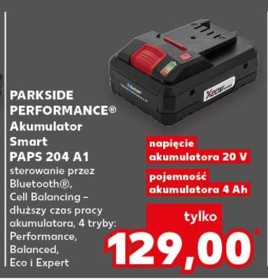 PARKSIDE PERFORMANCE® Akumulator Smart PAPS 204 A1