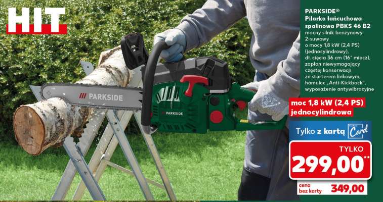 PARKSIDE® Pilarka łańcuchowa spalinowa PBKS 46 B2