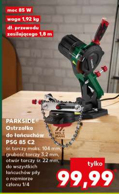 PARKSIDE Ostrzałka do łańcuchów PSG 85 C2