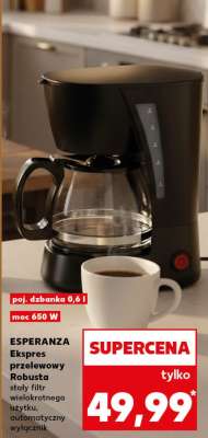 ESPERANZA Ekspres przelewowy Robusta