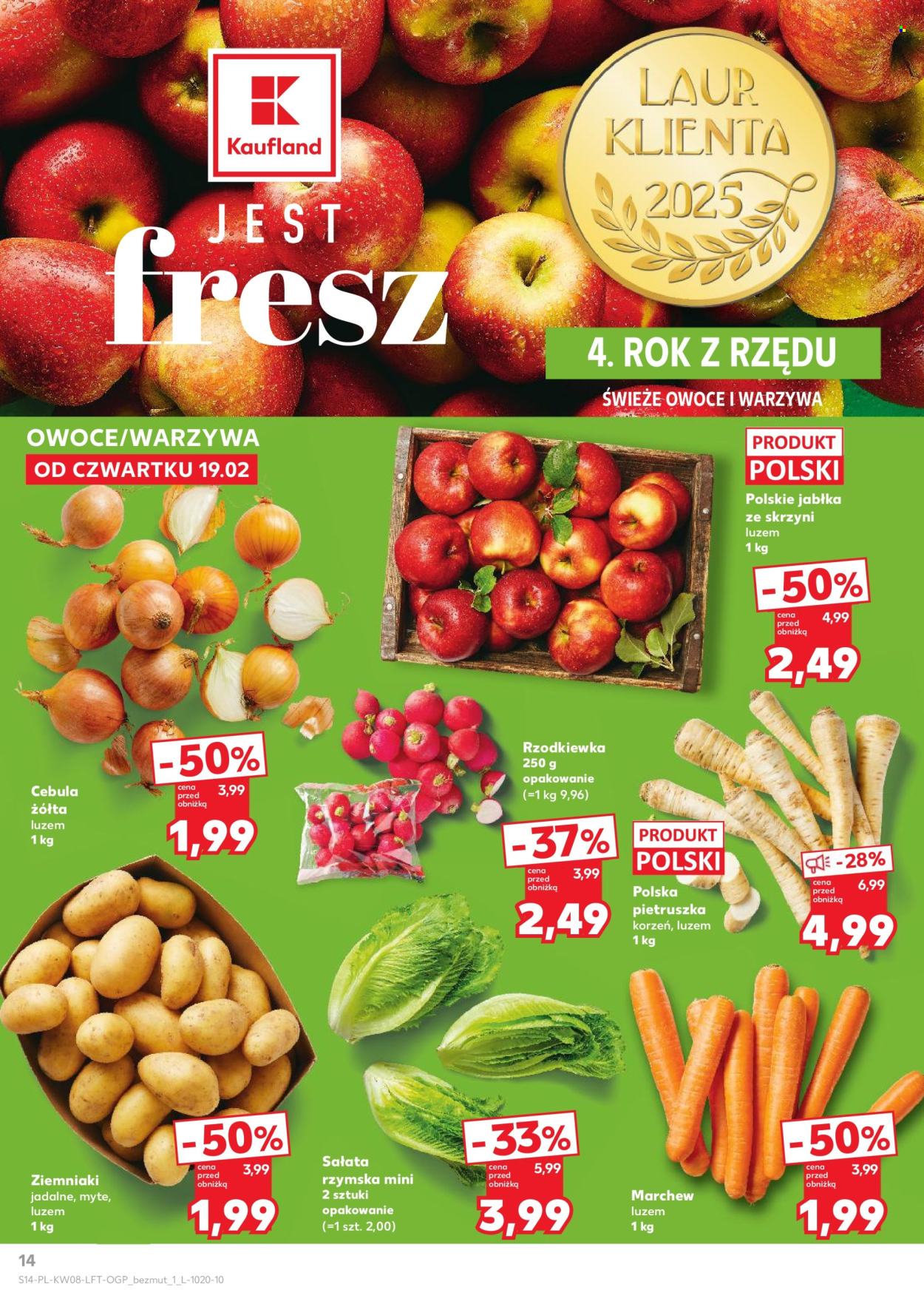 Gazetka Kaufland - 19.02.2026 - 25.02.2026. Strona 14