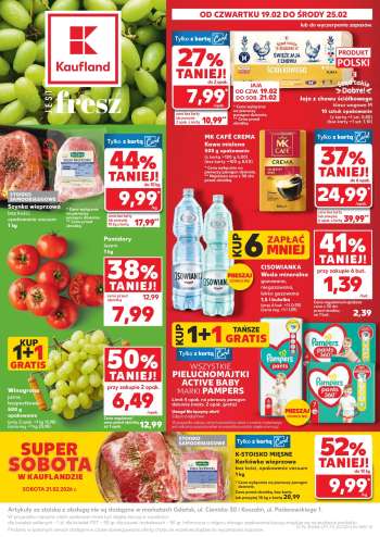 Gazetka Kaufland - 19.02.2026 - 25.02.2026.