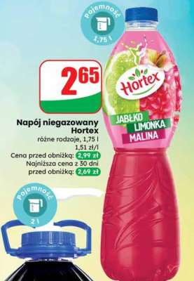 Napój niegazowany HORTEX