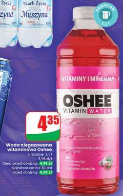 Woda niegazowana witaminowa Oshee