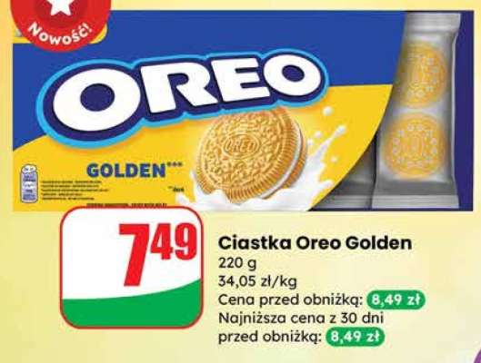 Ciastka Oreo Golden