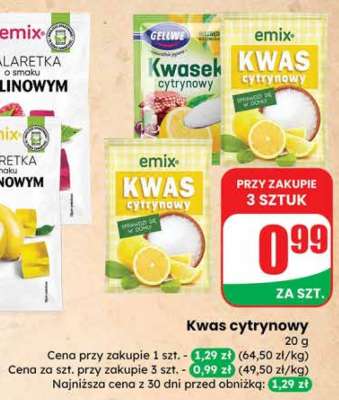 Kwas cytrynowy**