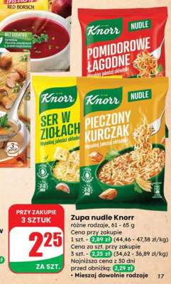 Zupa Nudle Knorr