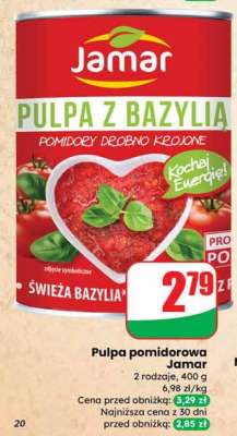 Pulpa pomidorowa Jamar