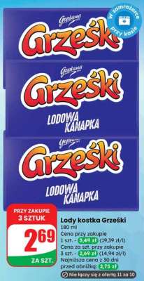Lody kostka Grześki