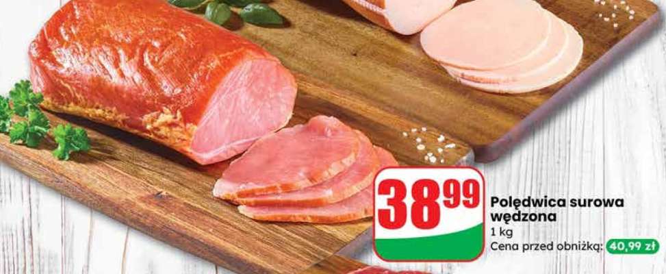 Polędwica surowa wędzona