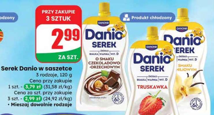 Serek Danio w saszetce