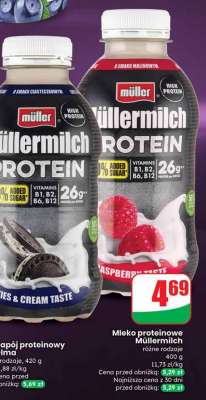 Mleko proteinowe Müllermilch