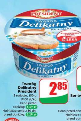 Twaróg delikatny PRÉSIDENT