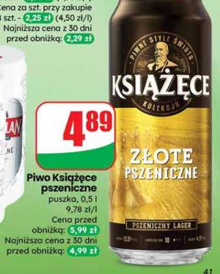 Piwo Książęce Pszeniczne