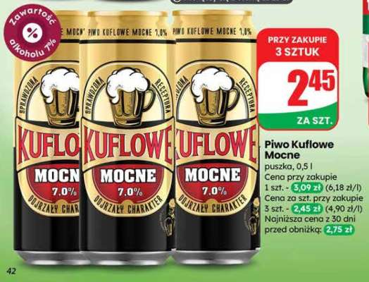 Piwo Kuflowe Mocne