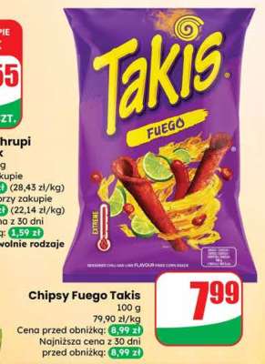 Chipsy Fuego Takis
