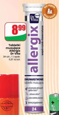 Tabletki musujące Allergix Dr Vita