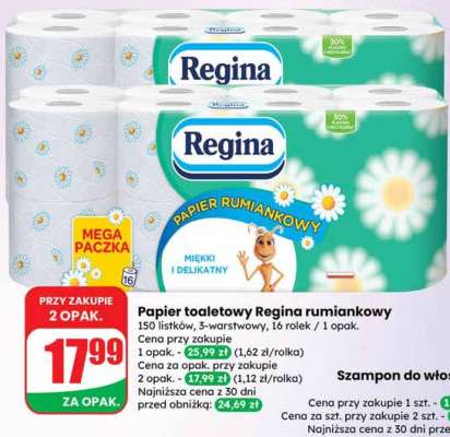 Papier toaletowy Regina Rumiankowy