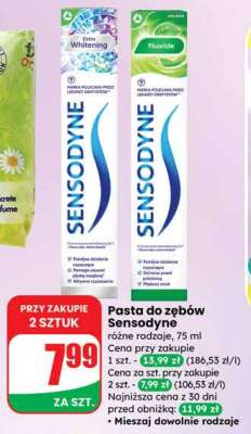 Pasta do zębów Sensodyne